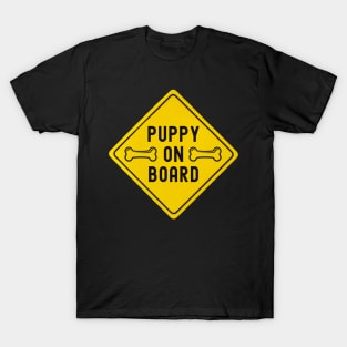Dog On Board Puppy Bumper T-Shirt